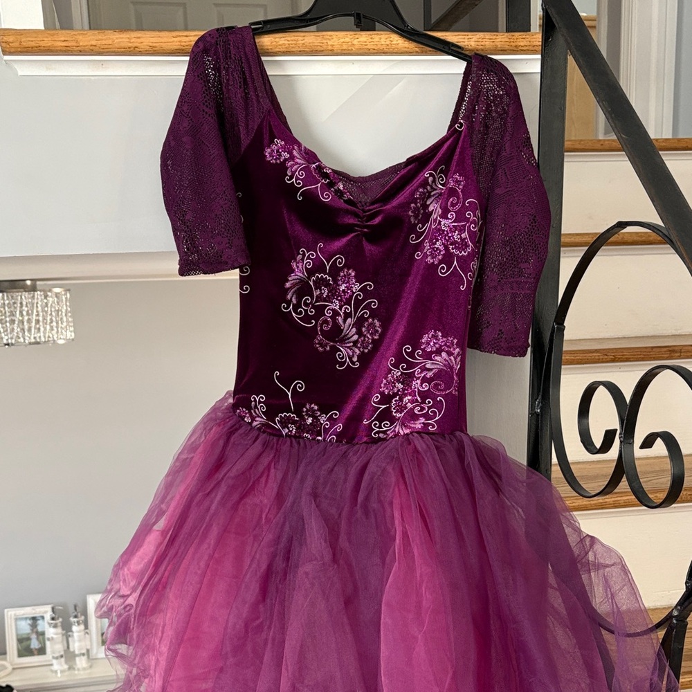 Weissman Deep Purple Ballet Dance Costume